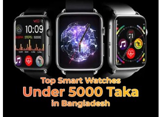 Best Smartwatches Under 5000 BDT in Bangladesh (2025 Top Picks)